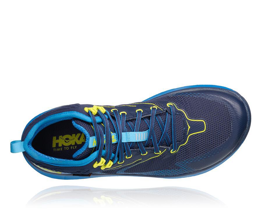 Hoka One One Turisticke Topanky Panske Námornícka Modrá - Toa GORE-TEX - 27396-SZWP